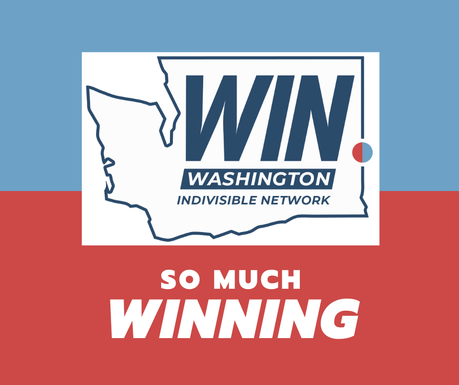 The Washington Indivisible Logo, with the caption "So much WINNING"